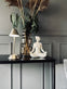 LED bordlampe Silver – genopladelig 2 stk - VIAMAJA.DK