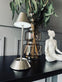 LED bordlampe Silver - genopladelig - VIAMAJA.DK
