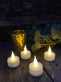 LED Fyrfadslys - 4 stk med ON/OFF - VIAMAJA.DK
