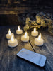 LED telys 6 stk. - Inkl. fjernkontroll