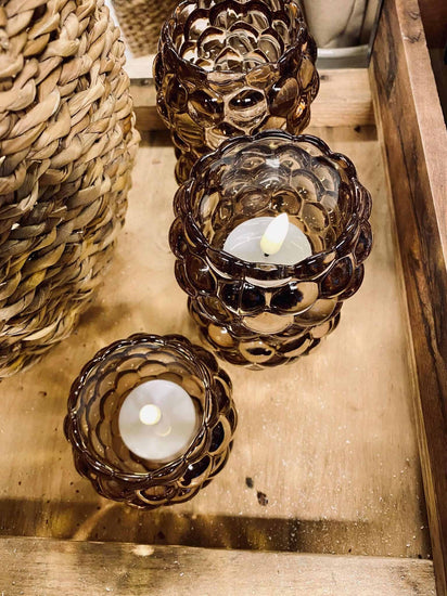 LED Fyrfadslys med ny 3D flamme - 4 stk - VIAMAJA