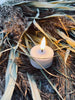 LED telys med ny 3D-flamme - 4 stk m. timer