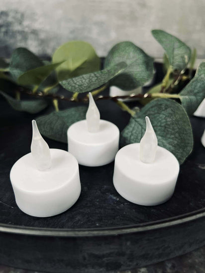 LED fyrfadslys XL pakke med 20stk - VIAMAJA.DK