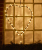 LED-hjerte - Godkjent for inne / ute