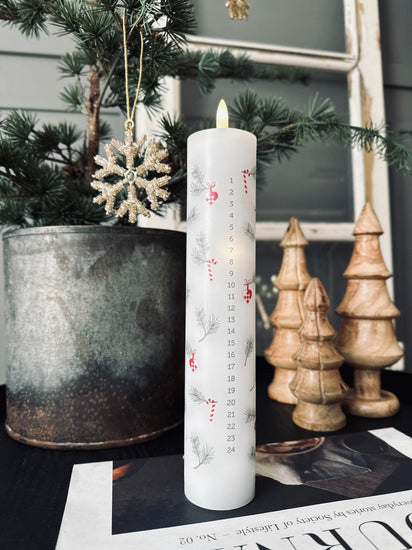 LED kalenderlys med fjernbetjening - VIAMAJA.DK