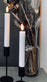 LED Kronelys 2 stk Hvid – 18cm - VIAMAJA.DK