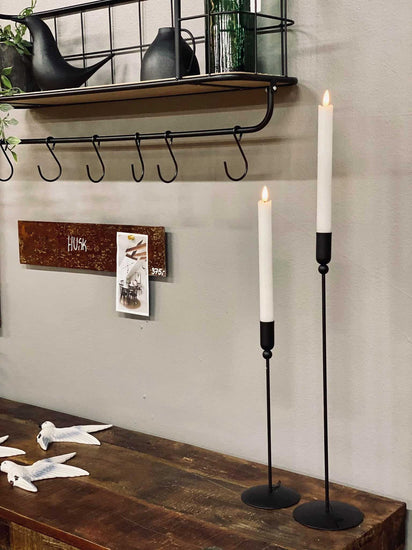 LED Kronelys 22 cm - 2 stk - VIAMAJA.DK