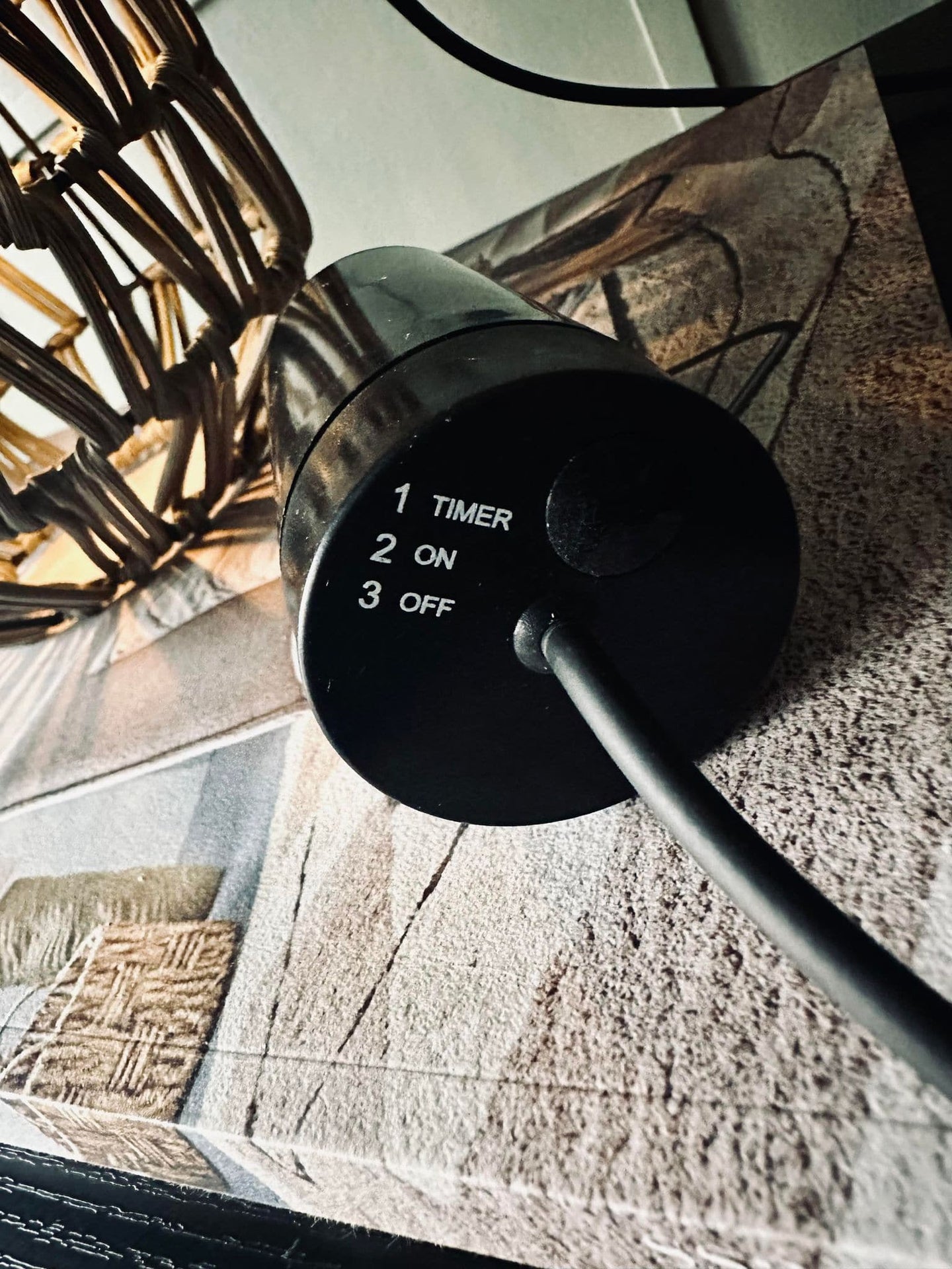LED-lampe med batterier, timerfunksjon – godkjent for innendørs/utendørs - VIAMAJA.DK