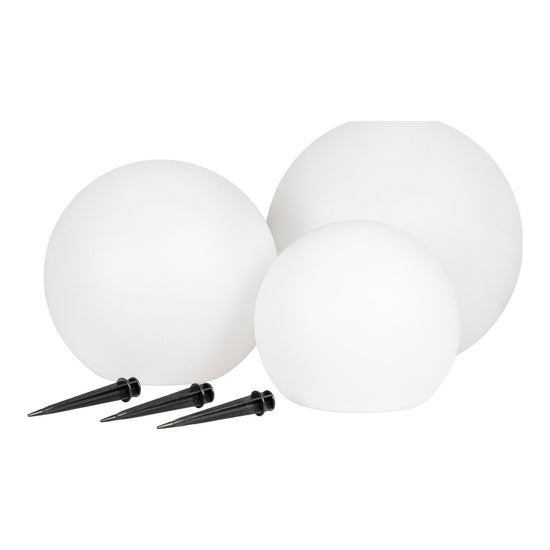 LED Lamper med solceller – 3 stk - VIAMAJA.DK