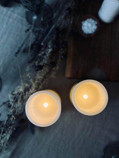 Led lys BOHEME 10cm - Sæt af 2 stk - VIAMAJA.DK