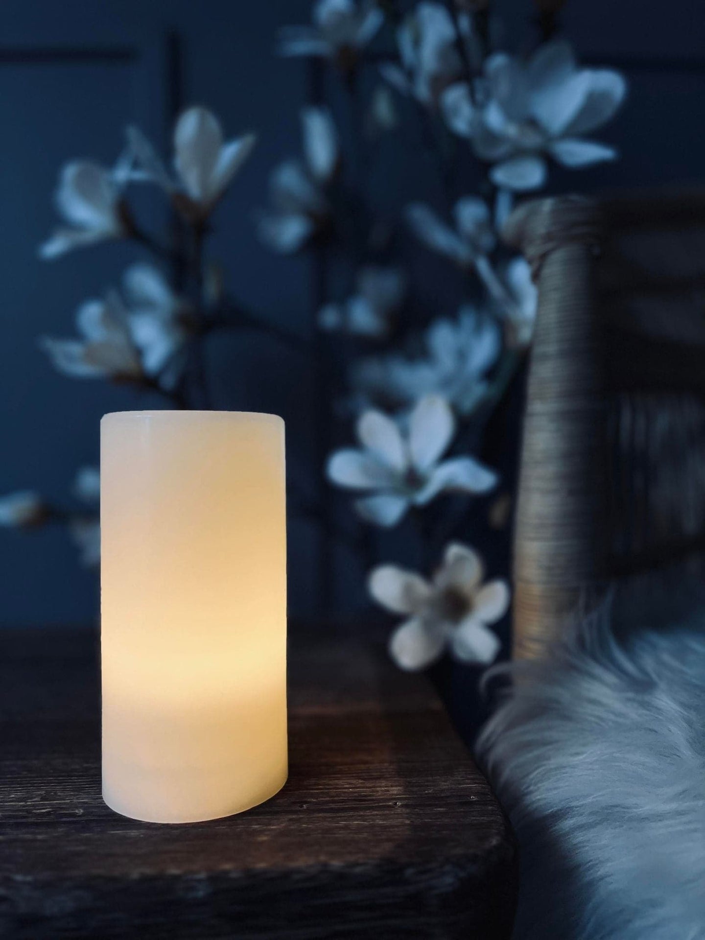 Led lys BOHEME 15cm - Sæt af 2 stk - VIAMAJA.DK