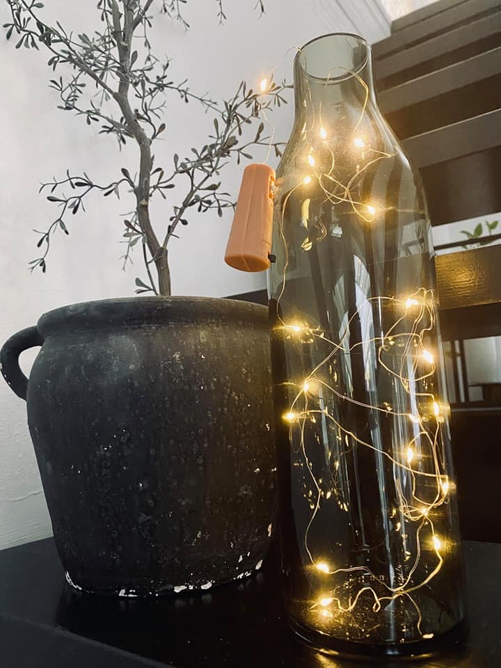 LED Lyskæde med prop (75 cm) - VIAMAJA.DK