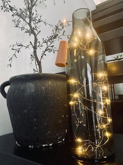 LED Lyskæde med prop (75 cm) - VIAMAJA.DK