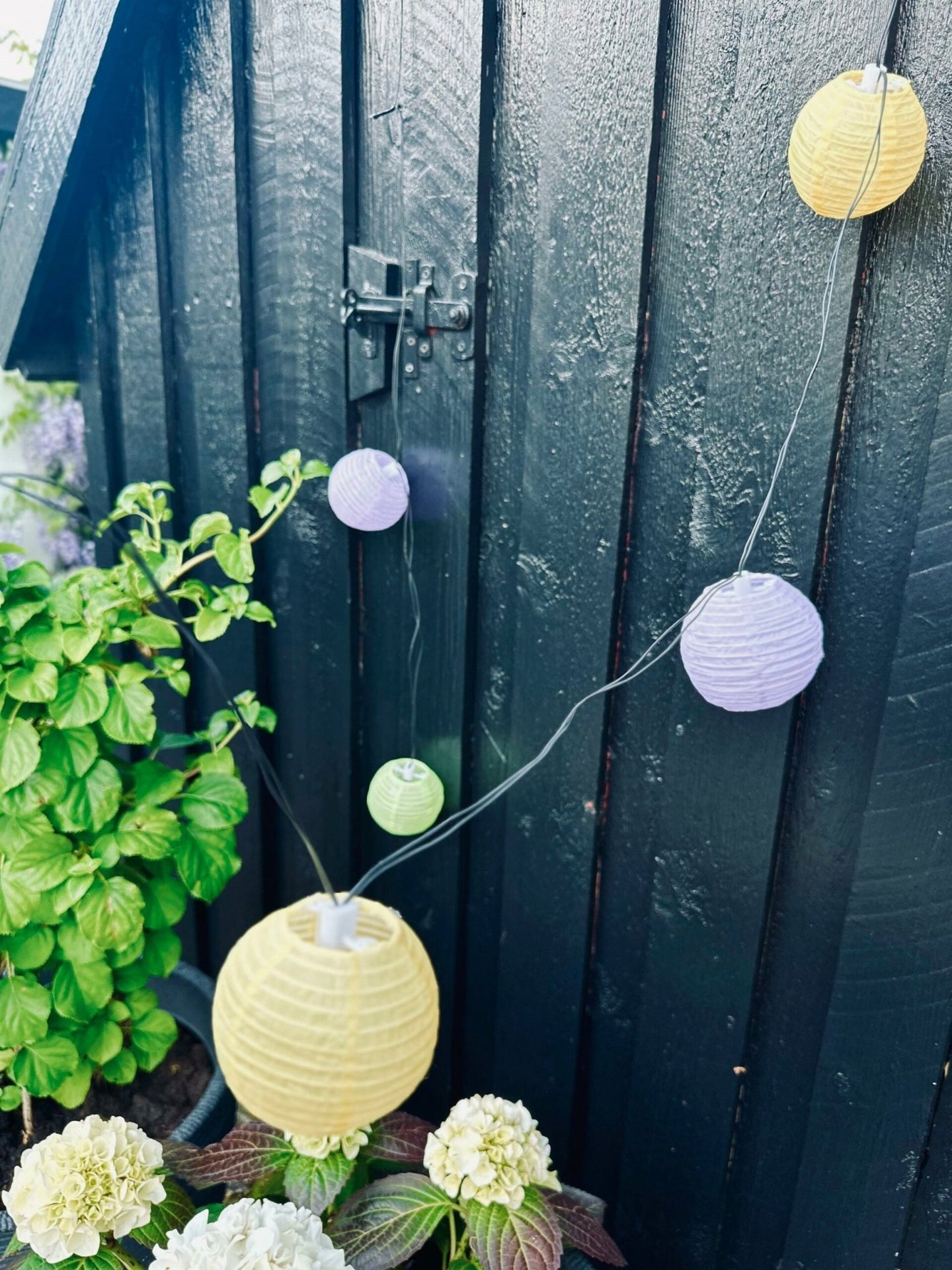 LED Lyskæde med solceller - PASTEL Mix 2 - VIAMAJA.DK