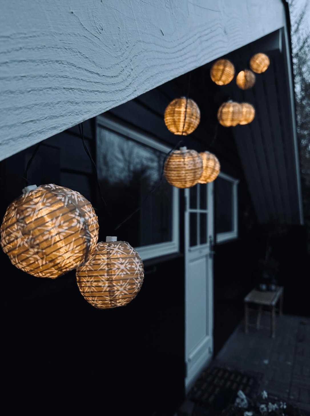 LED Lyskæde med solceller - Summer golden - VIAMAJA.DK