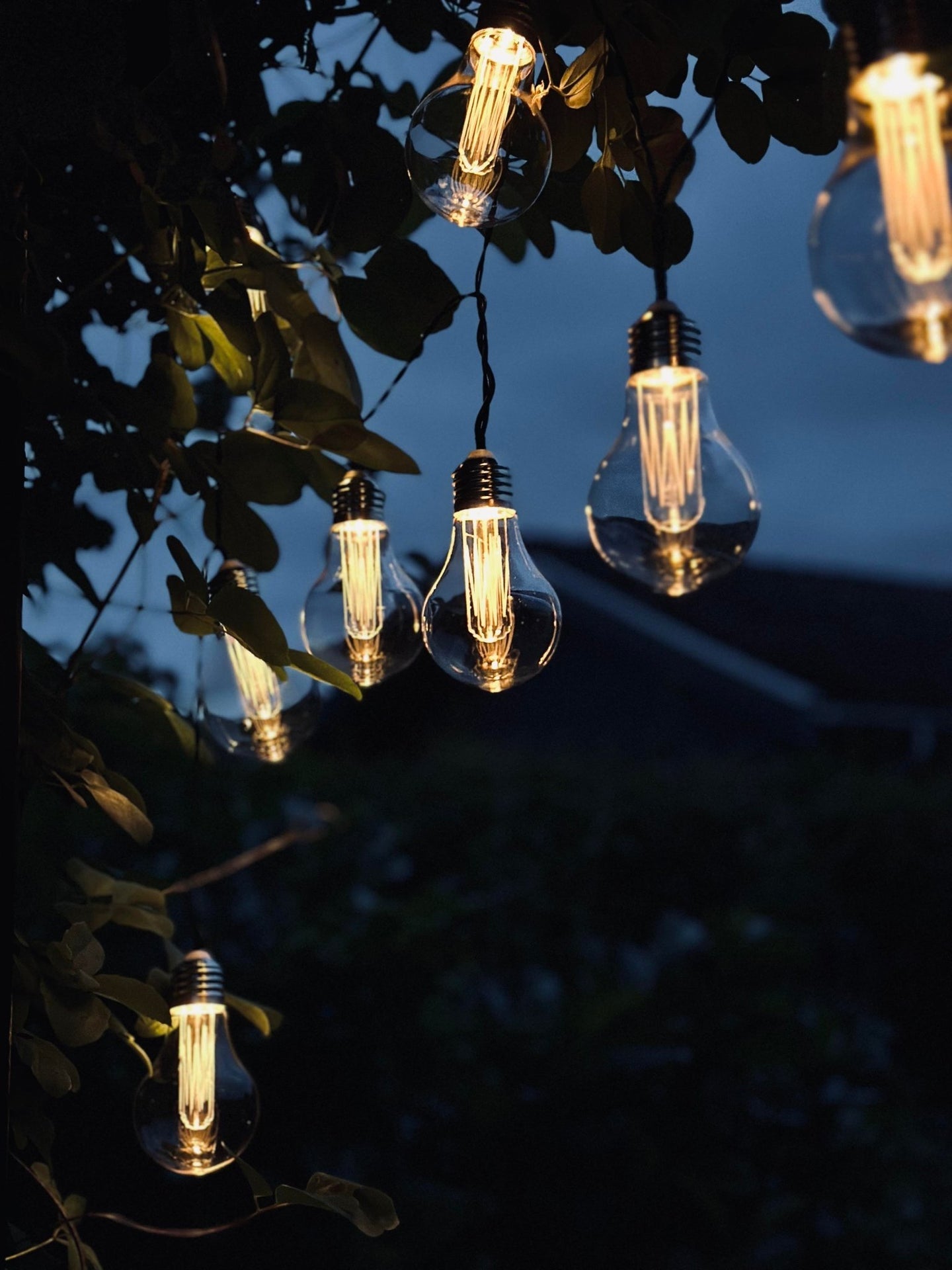 LED Lyskæde med solceller – Udendørs med 15 pærer - VIAMAJA.DK