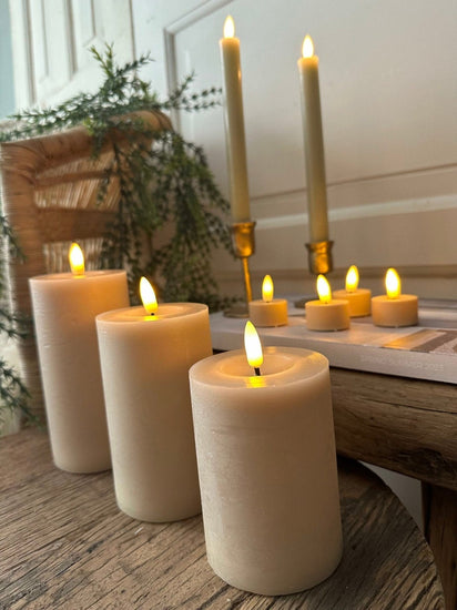 LED Lyspakke med 10 dele – Sand - VIAMAJA.DK