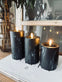 LED marmor black 10cm - VIAMAJA.DK
