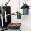LED snoet kronelys - 2stk Hvit 25cm