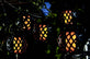 Led solcelle lyskæde med 6 FLAME kugler - VIAMAJA.DK