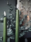 LED Stagelys 2 stk - Oliven 24 cm - VIAMAJA.DK