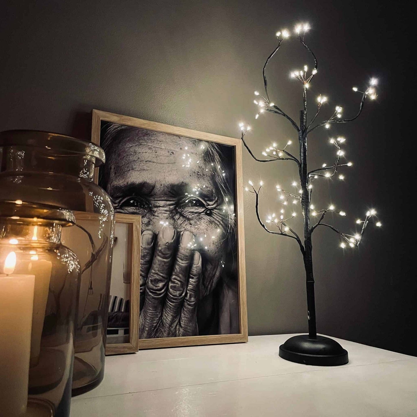 LED trådtræ - 60cm - VIAMAJA.DK