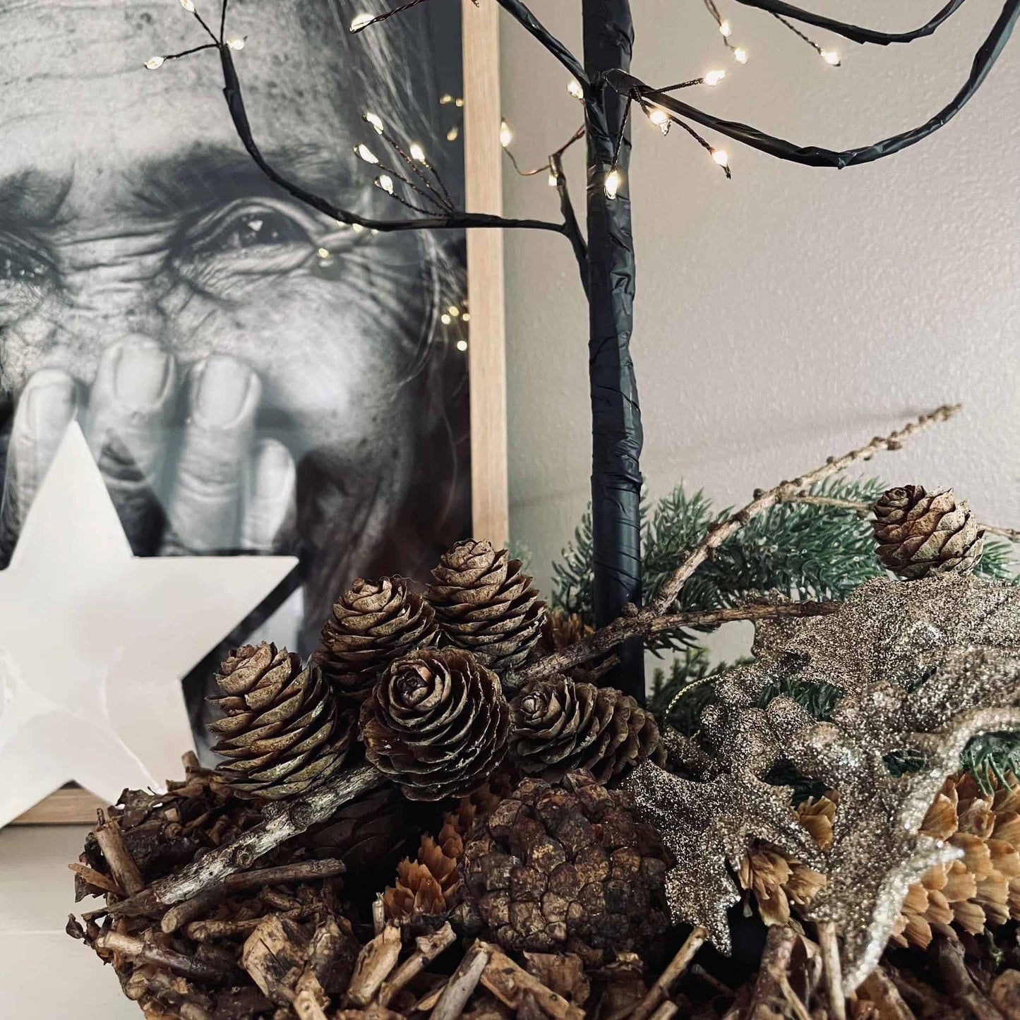 LED trådtræ - 60cm - VIAMAJA.DK