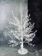 LED Træ med hvide bær - H60cm - VIAMAJA.DK
