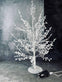 LED Træ med hvide bær - H60cm - VIAMAJA.DK