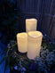 LED Udendørs Bloklys - 3 stk Big size - VIAMAJA.DK