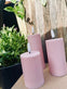 LED Udendørs Bloklys sæt af 3 stk - Rosa - VIAMAJA.DK