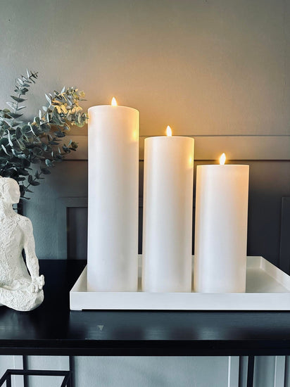 LED Udendørs XL Bloklys 30cm - VIAMAJA.DK