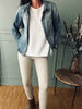 Leggings Plus size 38-50 Beige