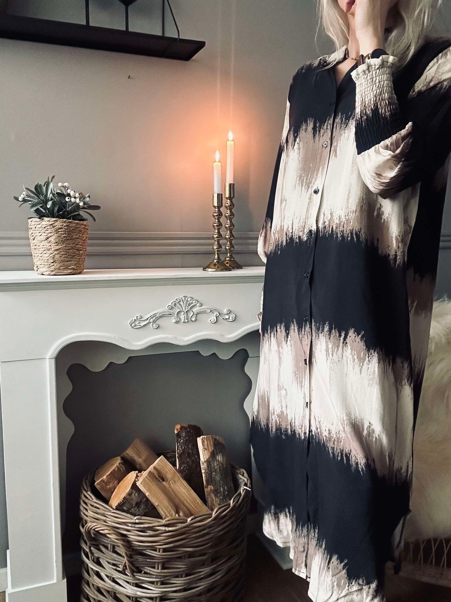 Kjole Merle Light Camel