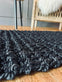 Luksus måtte i black jute – 50x80cm - VIAMAJA.DK