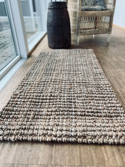 Luksus måtte i jute – 60x120cm - VIAMAJA.DK