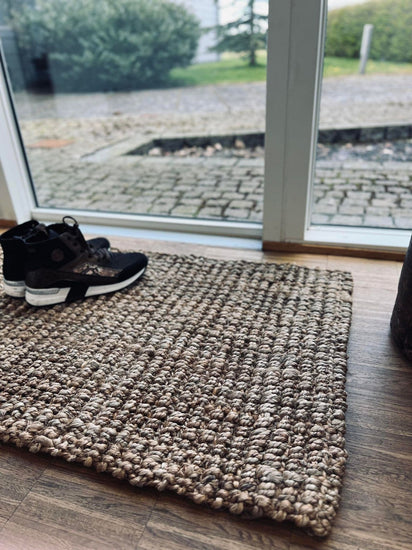 Luksus måtte i jute – 60x120cm - VIAMAJA.DK