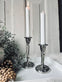Lysestage Barok Silver 11cm - VIAMAJA.DK