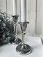 Lysestage Barok Silver 17cm - VIAMAJA.DK