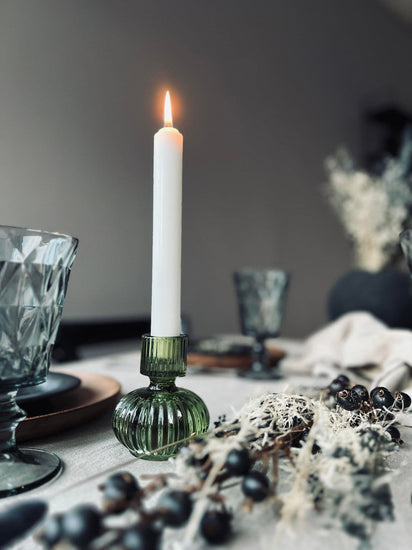 Lysestage GREEN - Vendbar glas - VIAMAJA.DK
