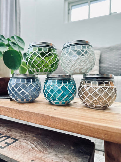Lysestage MOSAIK med solceller - VIAMAJA.DK