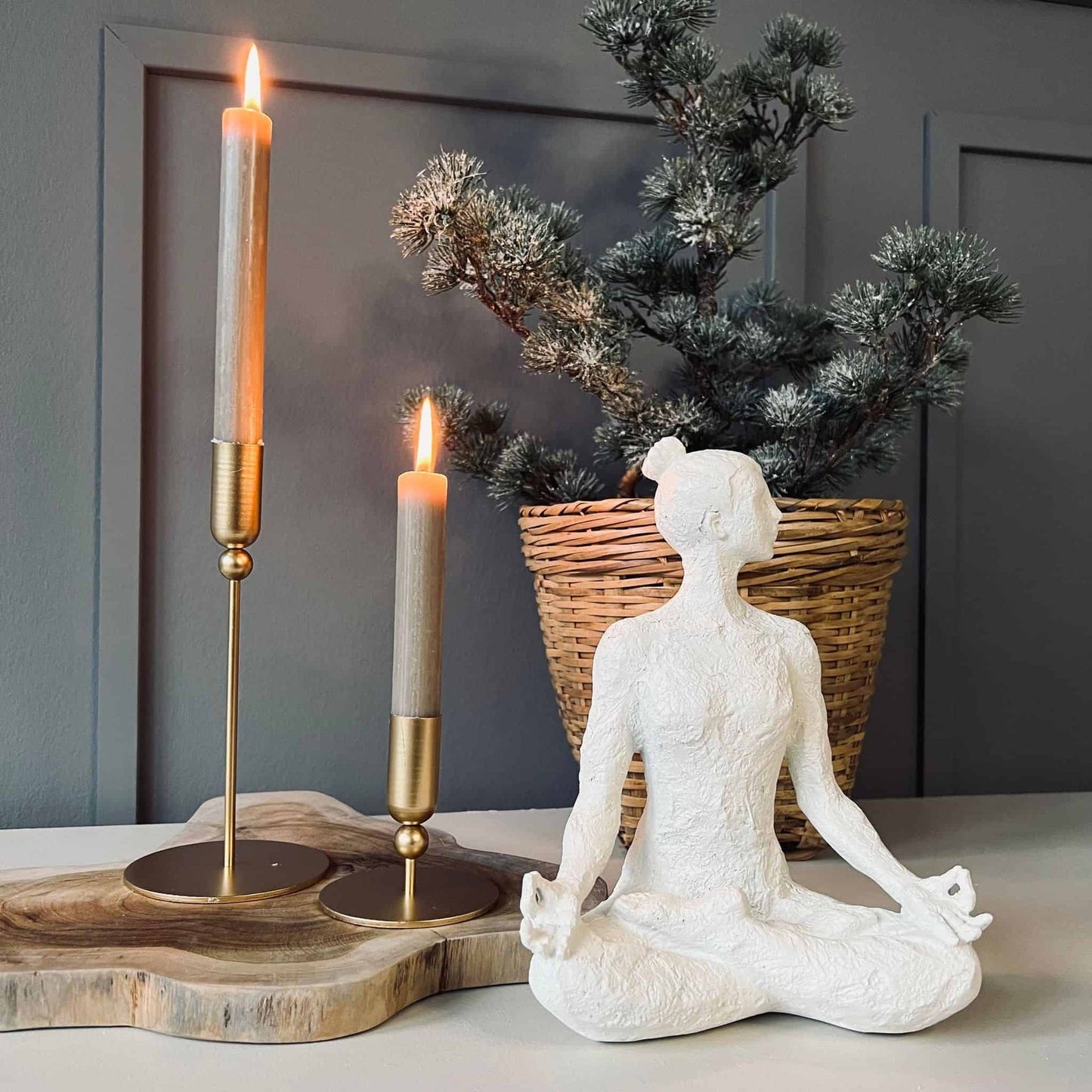 Lysestage Nelly - Guld - VIAMAJA.DK