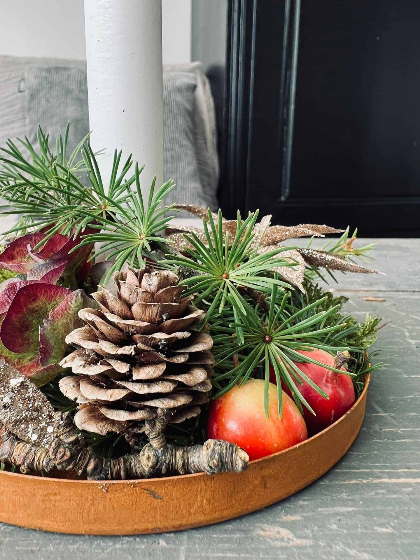 Lysestage Rust – dia 14cm - VIAMAJA.DK