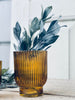 Lysestake til telys - Amber 13 cm
