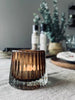 Lysestake til telys - Dark brown