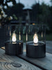 Lysestaker med solceller – Sett med 2 stk