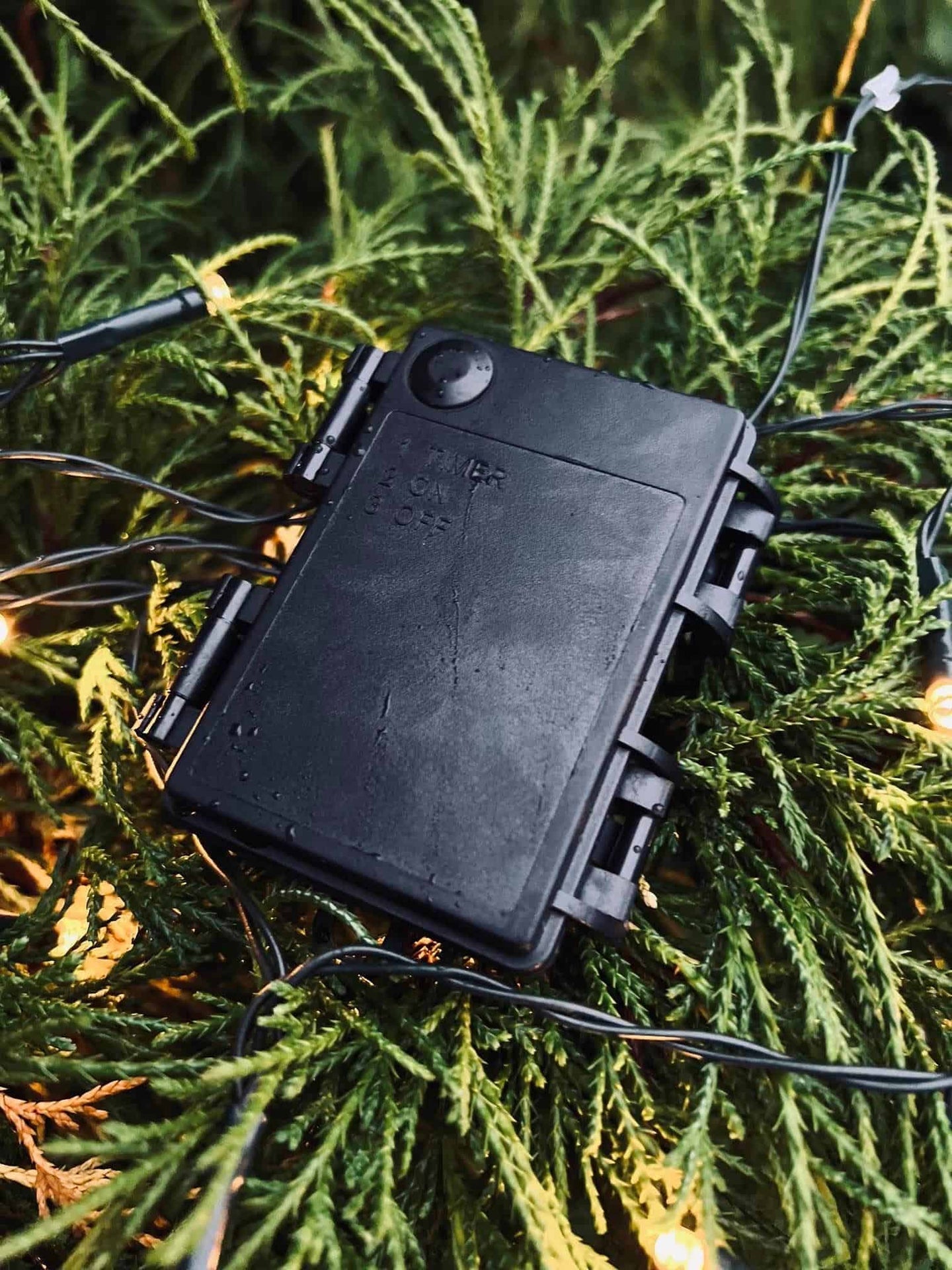Lyskæde 160 LED med batteriboks – Godkendt Inde / Ude - VIAMAJA.DK