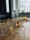 Lyskæde LED GULD med glimmer - VIAMAJA.DK