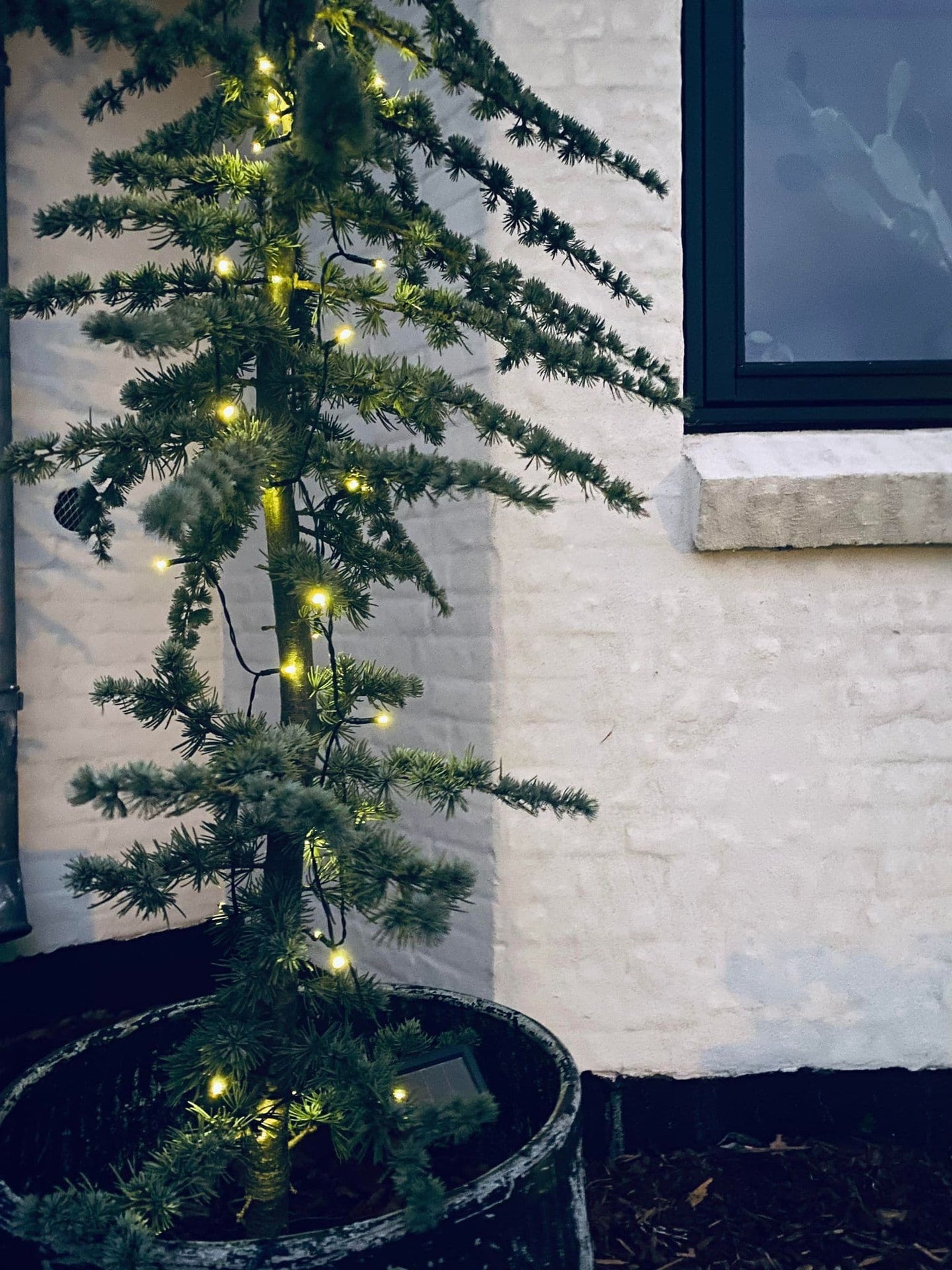 Lyskæde med solceller - Ekstra kraftig med 400 led lys - VIAMAJA.DK