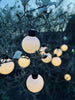 Lyskjede WHITE DOTS - Batteriboks med timer